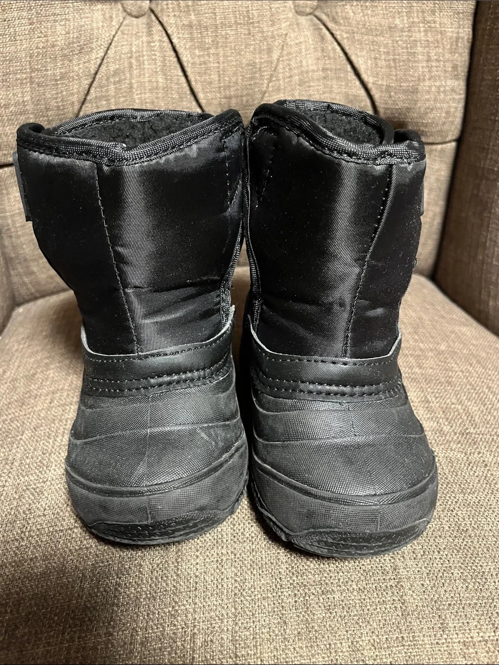 Ozark Trail waterproof toddler shell winter boots size 6